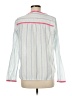 Vineyard Vines 100% Cotton Stripes Gray Long Sleeve Blouse Size M - photo 2