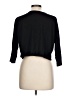 Alembika Black 3/4 Sleeve Button-Down Shirt Size 10 (3) - photo 2