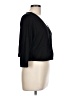 Alembika Black 3/4 Sleeve Button-Down Shirt Size 10 (3) - photo 4