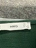MNG Solid Green Casual Dress Size 4 - photo 7