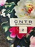 ONTO Floral Black Casual Dress Size 2 - photo 7