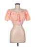 Influence 100% Cotton Orange Short Sleeve Top Size 12 - photo 1