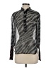 Rag & Bone 100% Silk Animal Print Gray Long Sleeve Silk Top Size XS - photo 1