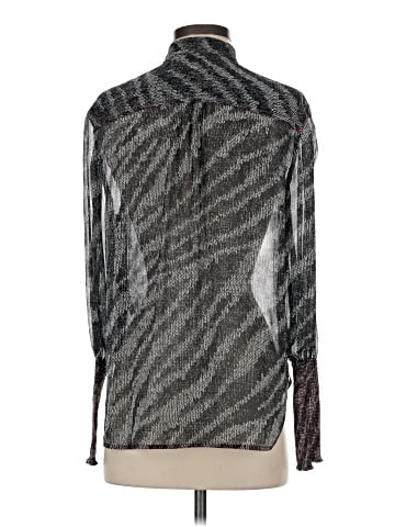 Rag & Bone Long Sleeve Silk Top (view 2)