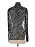 Rag & Bone 100% Silk Animal Print Gray Long Sleeve Silk Top Size XS - photo 2
