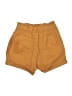 Universal Thread Solid Orange Khaki Shorts Size XS - photo 2