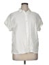 Tommy Bahama Solid Ivory Short Sleeve Button-Down Shirt Size XL - photo 1