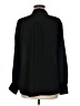Talbots 100% Polyester Black Long Sleeve Button-Down Shirt Size M - photo 2