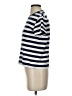 Everlane Stripes Silver Short Sleeve Turtleneck Size S - photo 5