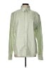 Banks Print Green Long Sleeve Button-Down Shirt Size L - photo 1