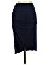 Vacay Solid Blue Casual Skirt Size L - photo 1
