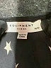 Equipment Black Sleeveless Blouse Size M - photo 3