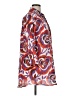 Roberta Freymann Print Orange 3/4 Sleeve Button-Down Shirt Size XL - photo 4