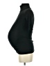 Smallshow Black Short Sleeve Turtleneck Size XS - photo 5