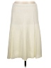 Unbranded Solid Ivory Casual Skirt Size 10 - photo 1