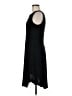 Ann Taylor LOFT 100% Polyester Solid Black Cocktail Dress Size M - photo 5