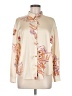 Elf Sack Print Ivory Long Sleeve Blouse Size M - photo 1