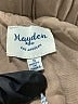 Hayden 100% Cotton Paisley Brown Khakis Size S - photo 4