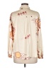Elf Sack Print Ivory Long Sleeve Blouse Size M - photo 2