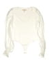 Hutch Ivory Long Sleeve Blouse Size M - photo 1