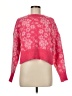 Zara Floral Pink Pullover Sweater Size M - photo 1