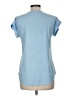 Express Outlet Blue Short Sleeve Blouse Size M - photo 2