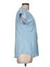 Express Outlet Blue Short Sleeve Blouse Size M - photo 4