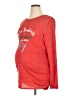 Motherhood Red Long Sleeve Top Size XL Maternity - photo 1