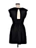 Eyeshadow Solid Black Casual Dress Size L - photo 2