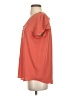 Ann Taylor LOFT 100% Polyester Orange Short Sleeve Blouse Size S - photo 5