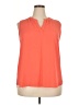 Papermoon Orange Sleeveless Blouse Size 2X - photo 1