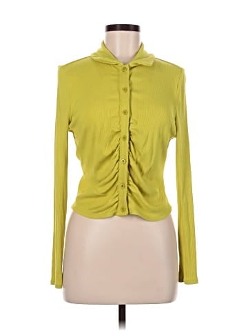 BCBGeneration Long Sleeve Blouse (view 1)