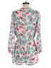 Assorted Brands 100% Polyester Floral Blue Romper Size S - photo 2