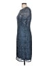 RSVP 100% Polyester Blue Cocktail Dress Size 12 - photo 5