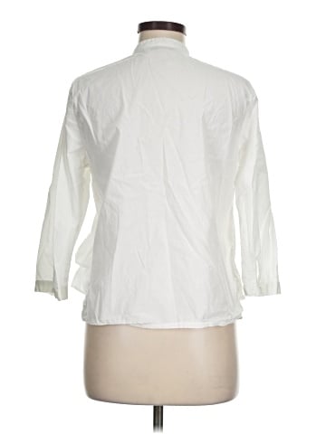 Zara Basic 3/4 Sleeve Blouse (view 2)