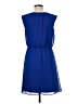 AB Studio Solid Blue Casual Dress Size M - photo 2