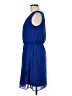AB Studio Solid Blue Casual Dress Size M - photo 5