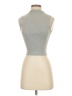 Zara Silver Short Sleeve Turtleneck Size S - photo 1