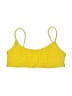 Unbranded Yellow Swimsuit Top Size M - photo 1