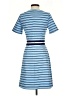 Draper James Stripes Blue Casual Dress Size S - photo 2