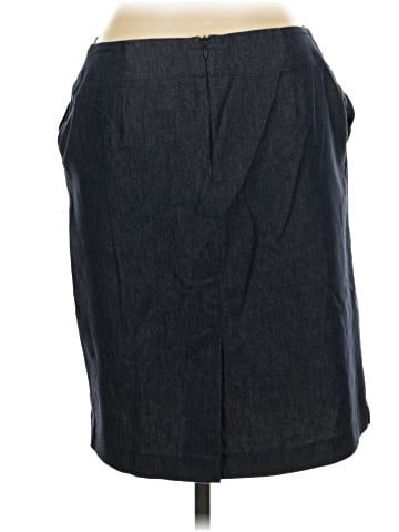 David Loren Denim Skirt (view 2)