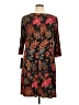 MSK Paisley Black Casual Dress Size 1X - photo 2