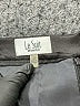 Le Suit 100% Polyester Solid Black Formal Skirt Size 18W - photo 4