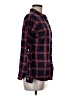 Doublju Plaid Burgundy Long Sleeve Button-Down Shirt Size M - photo 4