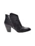 Steve Madden 100% Leather Black Ankle Boots Size 8 1/2 - photo 1