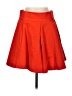 ASOS 100% Cotton Solid Red Formal Skirt Size 8 - photo 1