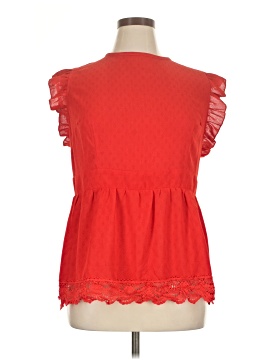Shein Curve Sleeveless Blouse