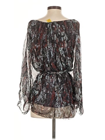 Catherine Malandrino 3/4 Sleeve Silk Top (view 2)