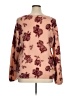 Elle Floral Pink Pullover Sweater Size XL - photo 2