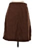 Unbranded Solid Brown Casual Skirt Size S - photo 2